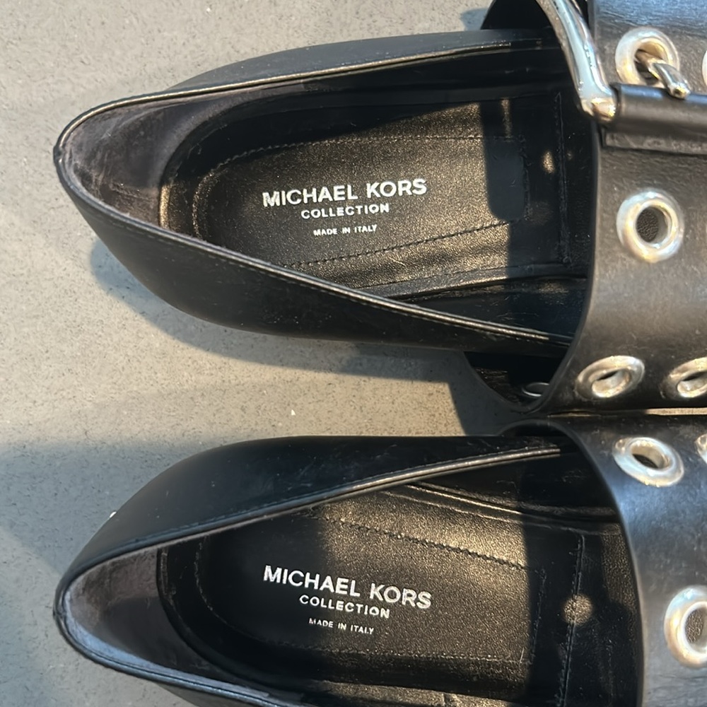 Michael kors pointed toe leather flats - Picture 5 of 7